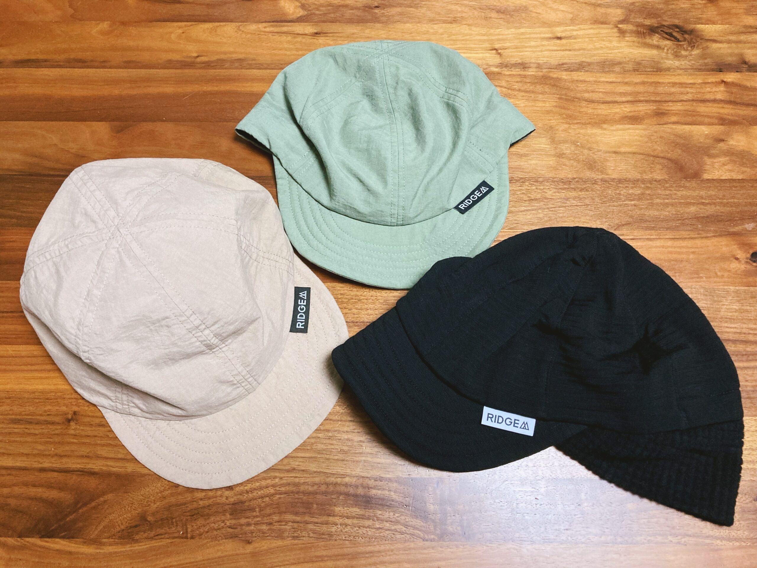 虜になる山キャップ。RIDGE MOUNTAIN GEAR「Basic Cap」